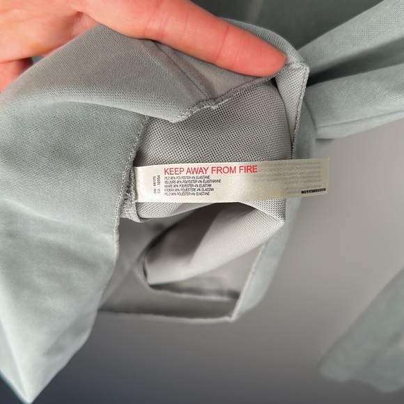 FP INTIMATELY LARGE GREEN LS VELVET FEEL SEMISHEER TOP - Picture 5 of 5